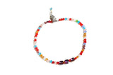 DC1 AFRICAN ETHNIC TRIBAL ADJUSTABLE BEAD ANKLET ABV