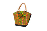 DC1 AFRICAN ETHNIC TRIBAL FABRIC WOMEN HANDBAG AYX