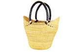 DC1 AFRICAN ETHNIC TRIBAL WOVEN  BASKET BCD