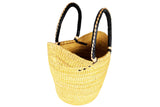 DC1 AFRICAN ETHNIC TRIBAL WOVEN  BASKET BCD