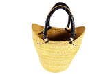 DC1 AFRICAN ETHNIC TRIBAL WOVEN  BASKET BCD