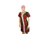 DC1 AFRICAN ETHNIC TRIBAL FABRIC WOMEN DRESS BGA