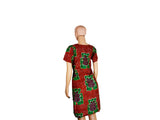 DC1 AFRICAN ETHNIC TRIBAL FABRIC WOMEN DRESS BGA