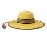 DC1 AFRICAN ETHNIC TRIBAL STRAW HAT BOT
