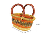 DC1 AFRICAN ETHNIC TRIBAL WOVEN BASKET BSO
