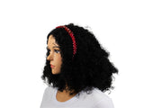 DC1 AFRICAN ETHNIC TRIBAL BEAD HEADBAND BTE