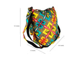 DC1 AFRICAN ETHNIC TRIBAL FABRIC TRAVELLING BAG BXX