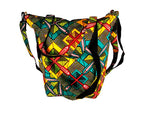 DC1 AFRICAN ETHNIC TRIBAL FABRIC TRAVELLING BAG BXX
