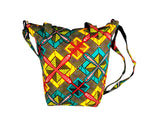 DC1 AFRICAN ETHNIC TRIBAL FABRIC TRAVELLING BAG BXX