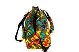 DC1 AFRICAN ETHNIC TRIBAL FABRIC TRAVELLING BAG BXX
