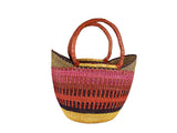 DC1 AFRICAN ETHNIC TRIBAL WOVEN BASKET CIQ