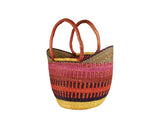 DC1 AFRICAN ETHNIC TRIBAL WOVEN BASKET CIQ