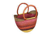 DC1 AFRICAN ETHNIC TRIBAL WOVEN BASKET CIQ