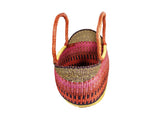 DC1 AFRICAN ETHNIC TRIBAL WOVEN BASKET CIQ