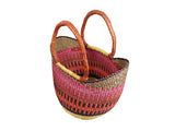 DC1 AFRICAN ETHNIC TRIBAL WOVEN BASKET CIQ