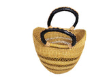 DC1 AFRICAN ETHNIC TRIBAL WOVEN BASKET CLZ