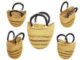 DC1 AFRICAN ETHNIC TRIBAL WOVEN BASKET CLZ
