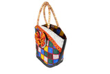 DC1 AFRICAN ETHNIC TRIBAL FABRIC WOMEN HANDBAG DMY