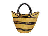 DC1 AFRICAN ETHNIC TRIBAL WOVEN BASKET DQV