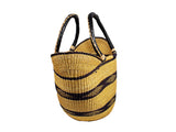 DC1 AFRICAN ETHNIC TRIBAL WOVEN BASKET DQV