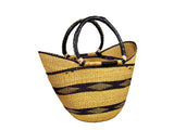 DC1 AFRICAN ETHNIC TRIBAL WOVEN BASKET DQV