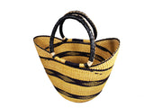 DC1 AFRICAN ETHNIC TRIBAL WOVEN BASKET DQV