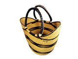 DC1 AFRICAN ETHNIC TRIBAL WOVEN BASKET DQV