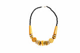 DC1 AFRICAN ETHNIC TRIBAL WOODEN NECKLACE DSO