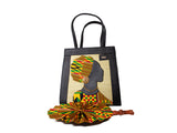 DC1 AFRICAN ETHNIC TRIBAL FABRIC WOMEN HANDBAG DUU