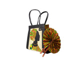 DC1 AFRICAN ETHNIC TRIBAL FABRIC WOMEN HANDBAG DUU