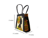 DC1 AFRICAN ETHNIC TRIBAL FABRIC WOMEN HANDBAG DUU