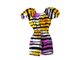 DC1 AFRICAN ETHNIC TRIBAL ''TIE AND DYE'' GIRL DRESS EGA