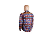 DC1 AFRICAN ETHNIC TRIBAL FABRIC MEN SHIRT EVB