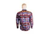 DC1 AFRICAN ETHNIC TRIBAL FABRIC MEN SHIRT EVB