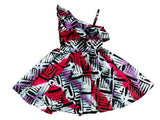 DC1 AFRICAN ETHNIC TRIBAL ''TIE AND DYE'' GIRL DRESS FAY