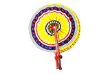 DC1 AFRICAN ETHNIC TRIBAL FABRIC FAN GBF