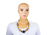 DC1 AFRICAN ETHNIC TRIBAL BEADED NECKLACE IMU