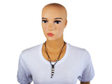 DC1 AFRICAN ETHNIC TRIBAL BONE NECKLACE IPH