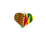 DC1 AFRICAN ETHNIC TRIBAL ‘’AKOMA” EARRING