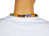 DC1 AFRICAN ETHNIC TRIBAL BEADED NECKLACE JFN