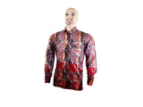 DC1 AFRICAN ETHNIC TRIBAL FABRIC MEN SHIRT JNC