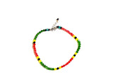 DC1 AFRICAN ETHNIC TRIBAL ADJUSTABLE BEAD ANKLET JTY