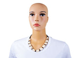 DC1 AFRICAN ETHNIC TRIBAL BONE NECKLACE JWF