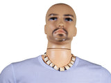 DC1 AFRICAN ETHNIC TRIBAL BONE NECKLACE JWF