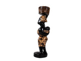 DC1 AFRICAN ETHNIC TRIBAL WOODEN SCULPTURE KBW