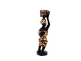 DC1 AFRICAN ETHNIC TRIBAL WOODEN SCULPTURE KBW