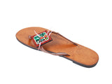 DC1 AFRICAN MADE WOMEN LEATHER SLIPPERS KOS