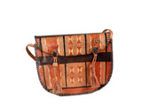 DC1 AFRICAN ETHNIC TRIBAL LEATHER UNISEX HANDBAG KUX