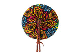 DC1 AFRICAN ETHNIC TRIBAL FABRIC FAN KZW