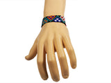 DC1 AFRICAN ETHNIC TRIBAL BEADED BRACELET LUX